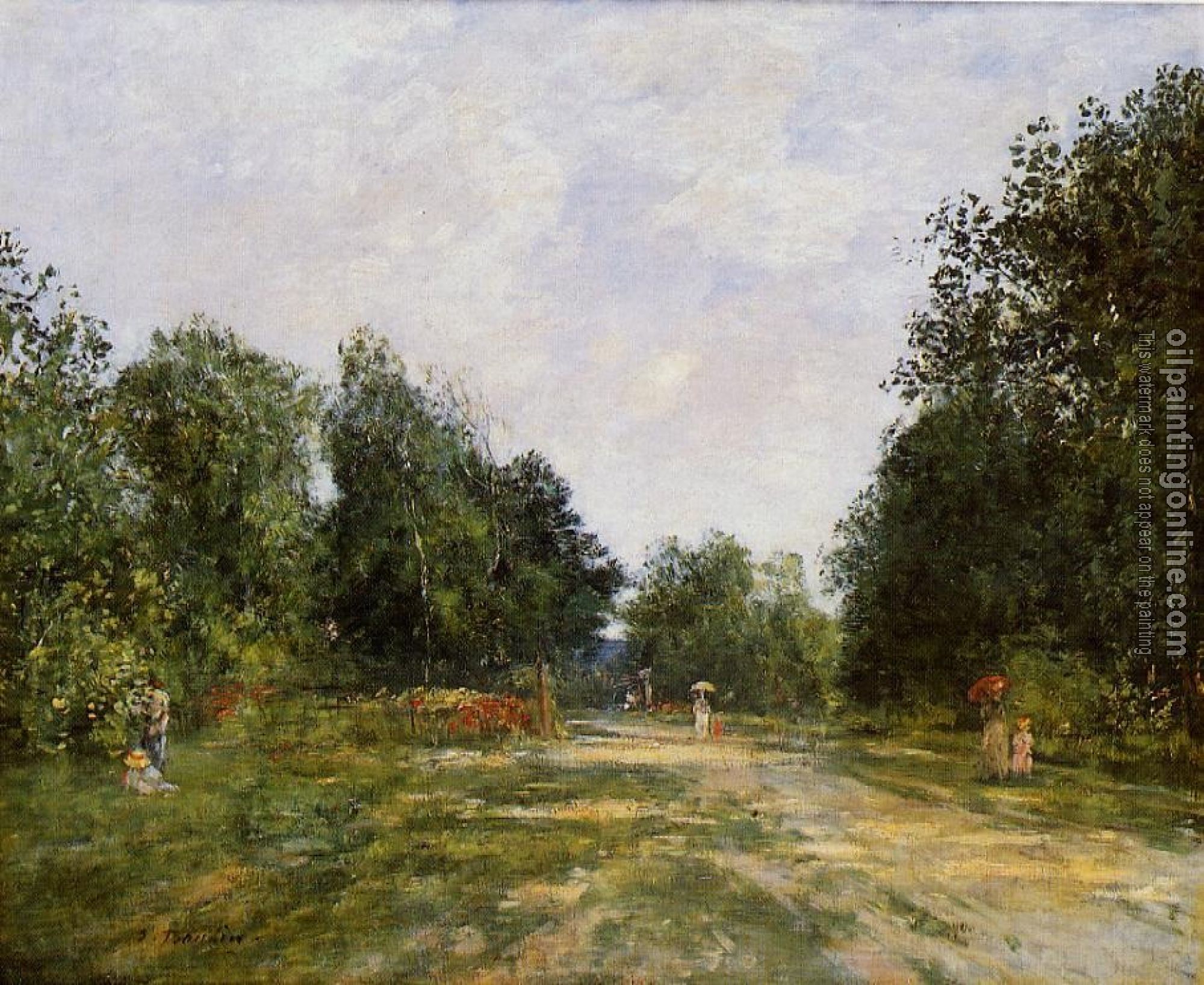 Boudin, Eugene - Cordier Park, Trouville